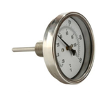 40mm Bimetal Thermometer Bezel Bayonet  For Industrial Stainless Steel Case