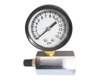 Air Test Lpg Gas Cylinder Pressure Gauge 0-100PSI 1/4&quot; NPT2&quot; 50mm